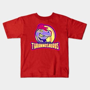 Super Cool Tyrannosaurus (cartoon logo) Kids T-Shirt